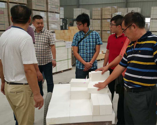 Taiwan Customer Visit our Factory 01